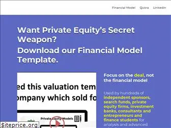 privateequitymodels.com