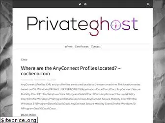privateghost.net
