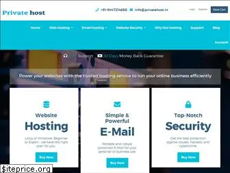 privatehost.in