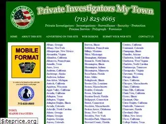 privateinvestigatorsmytown.com