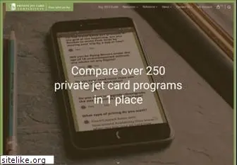 privatejetcardcomparisons.com