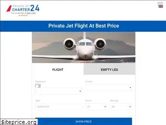 privatejetcharter24.com