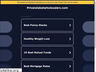 privatelabelwholesalers.com