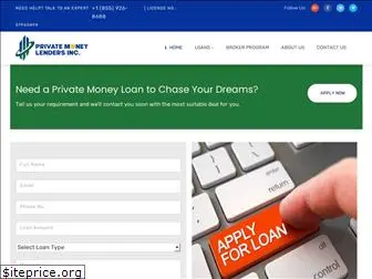 privatemoneylenders.com