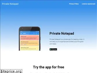 privatenotepad.com