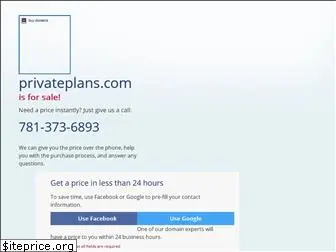 privateplans.com