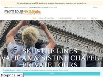 privatetoursofrome.com