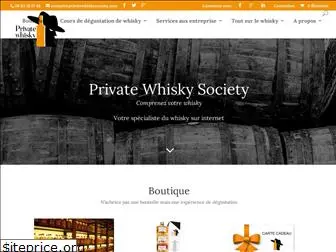 privatewhiskysociety.com
