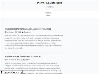 privatiseduni.com