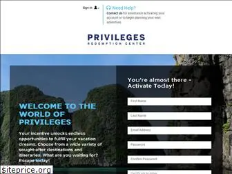 privilegesredemptioncenter.com