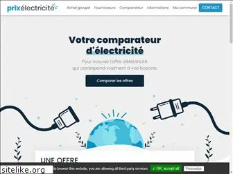 prixelectricite.fr