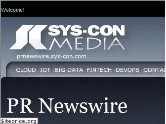 prnewswire.sys-con.com