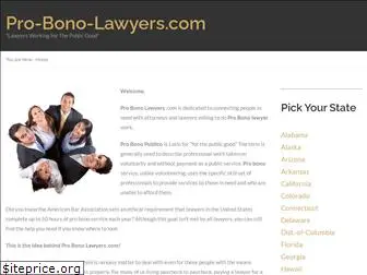 pro-bono-lawyers.com