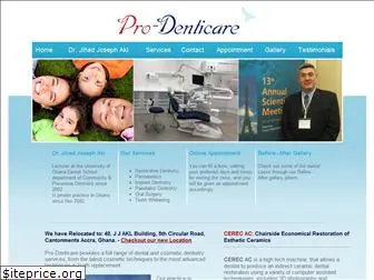 pro-denticare.com