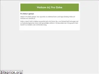 pro-ebike.nl