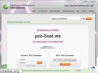pro-host.ws