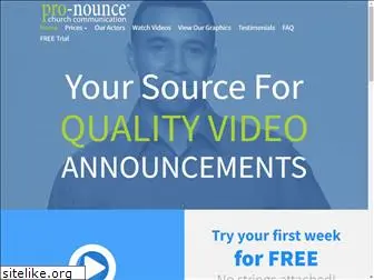 pro-nounce.com