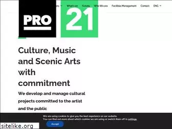 pro21cultural.com