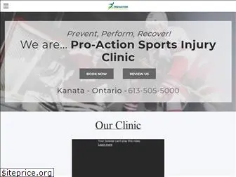 proactionsportsclinic.com