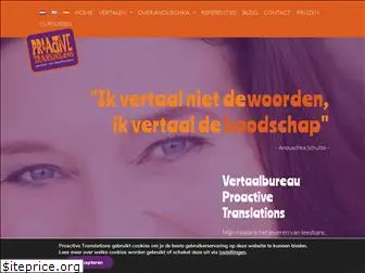 proactive-translations.nl