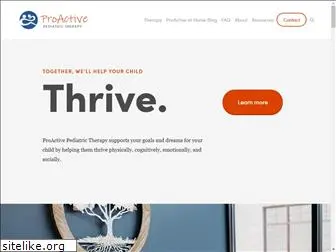 proactivepediatrictherapy.com