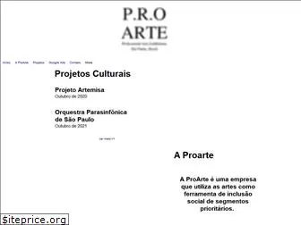 proarteproducoes.com