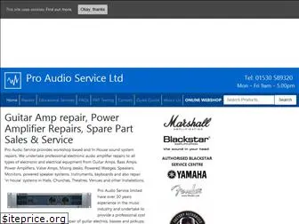 proaudioservice.co.uk