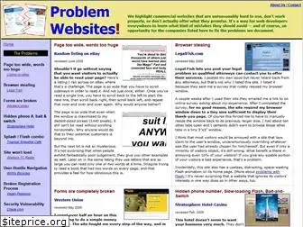 problemwebsites.com