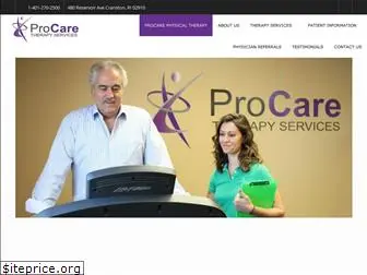 procaretherapyservices.com