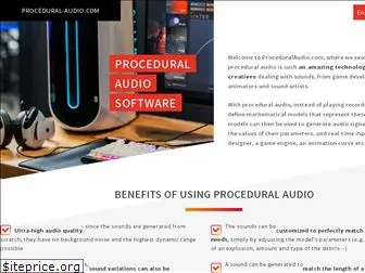procedural-audio.com