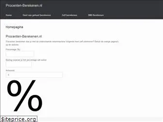 procenten-berekenen.nl