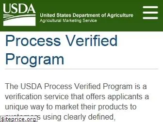 processverified.usda.gov