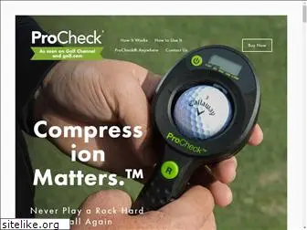 procheckgolf.com