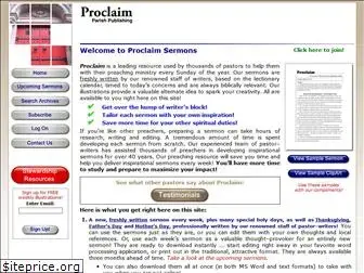 proclaimsermons.com