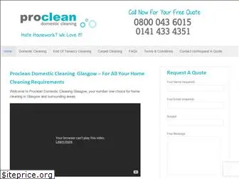 proclean-glasgow.com