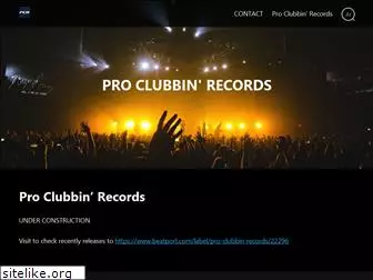 proclubbinrecords.com