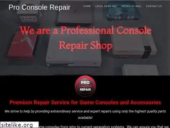 proconsolerepairdfw.com