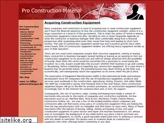 proconstructionmaterials.info
