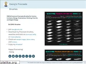 procreate-brushes.com