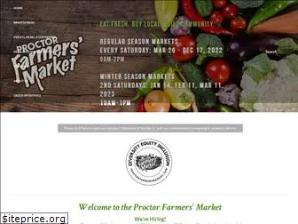 proctorfarmersmarket.com