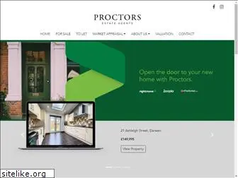 proctorsestateagents.co.uk
