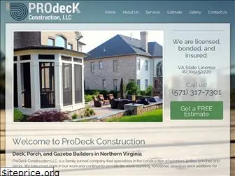 prodeckconstructionva.com