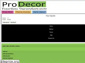 prodecor.co.za