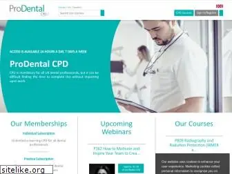 prodentalcpd.com