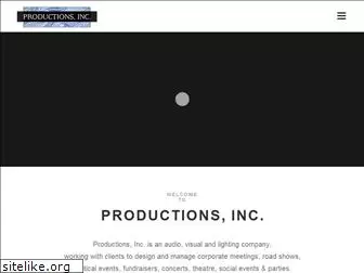 productionsinc.com