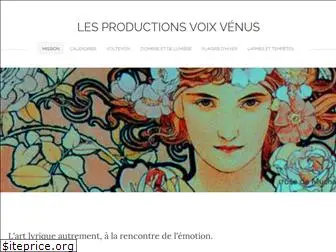 productionsvoixvenus.com