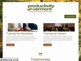productivityvermont.com