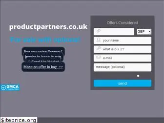 productpartners.co.uk