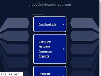productreviewscanada.com