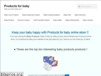 products-for-baby.com